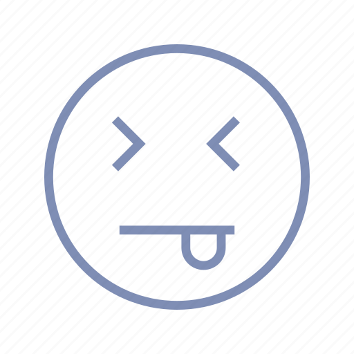 Blink, die, dizzy, emotions, mood, smiley, tired icon - Download on Iconfinder
