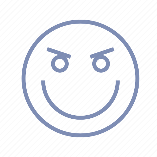 Emotions, gloating, grin, mood, smile, smiley icon - Download on Iconfinder