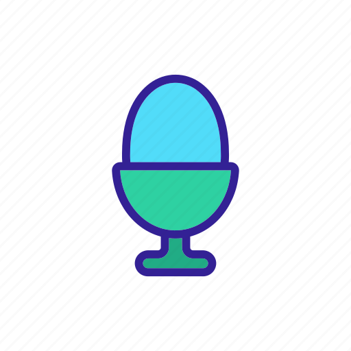Contour, cooking, egg, food, fruit, morning icon - Download on Iconfinder