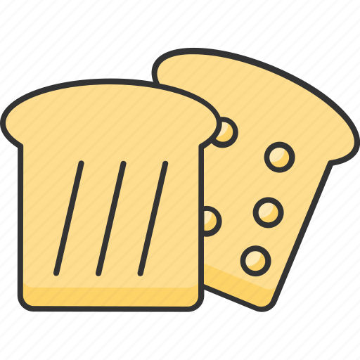 Bakery, breakfast, meal, toast icon - Download on Iconfinder