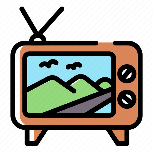 Television, media, video, tv, movie, entertainment, technology icon - Download on Iconfinder