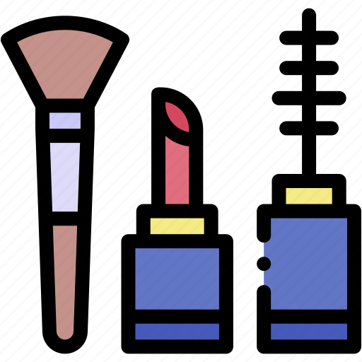 Cosmetics, make, up, beauty, women, lipstick, brush icon - Download on Iconfinder