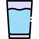 glass, of, water, drink, liquid