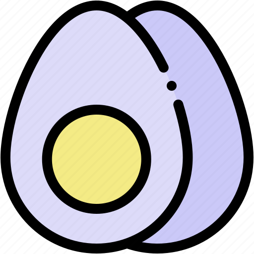 Boiled, egg, nutrition, food, breakfast icon - Download on Iconfinder