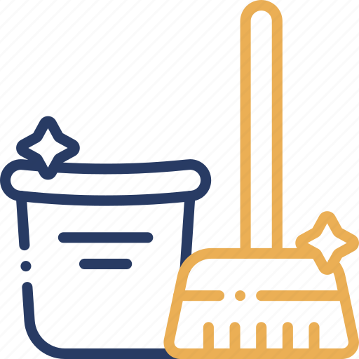Cleaning, clean, mop, bucket, house, hygiene icon - Download on Iconfinder