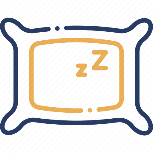 Pillow, cushion, sleep, dream, bedroom, comfortable icon - Download on Iconfinder