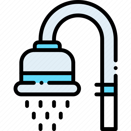 Shower, clean, bath, bathing, hygienic, wellness icon - Download on Iconfinder