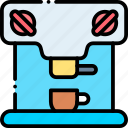 coffee, maker, machine, shop, electronic, cup