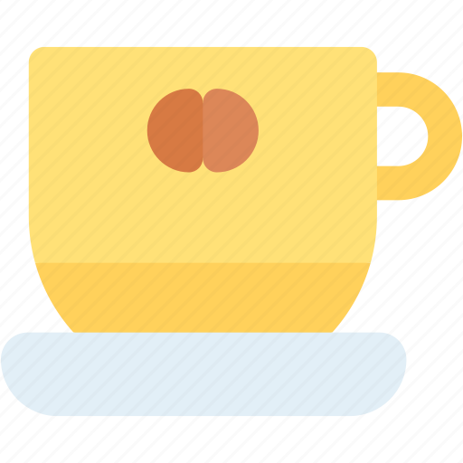 Coffee, cup, morning, drink, beans, hot icon - Download on Iconfinder
