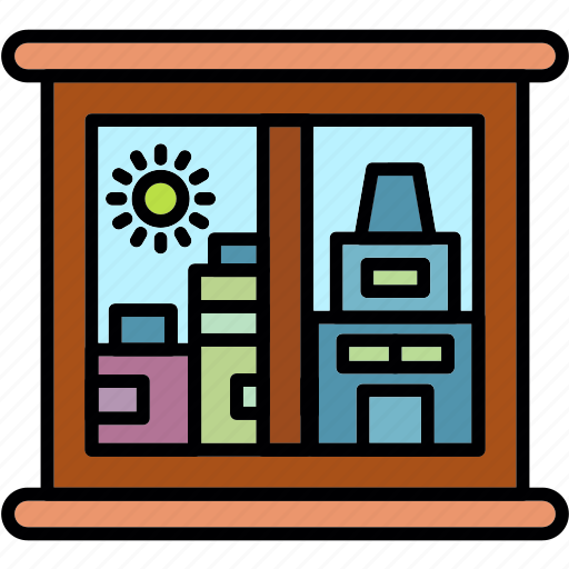 Windows, architecture, frame, home, house, interiors, multi icon - Download on Iconfinder