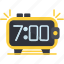 alarm, clock, digital, watch, electronics, schedule, time, timing 