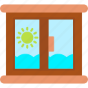 windows, curtains, decoration, furniture, nature, window