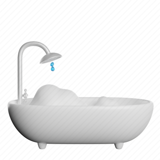 Bath, room, furniture, bathroom, water, clean, shower icon - Download on Iconfinder