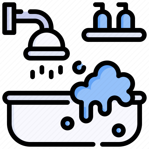 Bath, hygienic, bathtub, washing, bathroom icon - Download on Iconfinder
