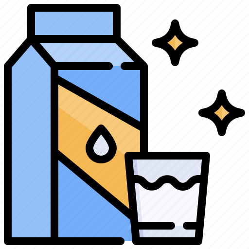 Milk, drink, breakfast, healthy, food icon - Download on Iconfinder