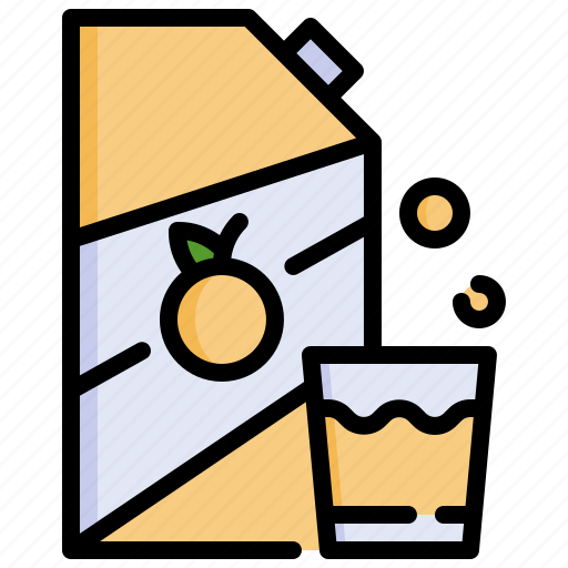 Orange, juice, fruit, healthy, food, drink icon - Download on Iconfinder