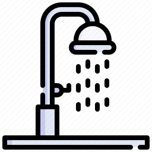 Shower, hygiene, cleaning, water, bath icon - Download on Iconfinder
