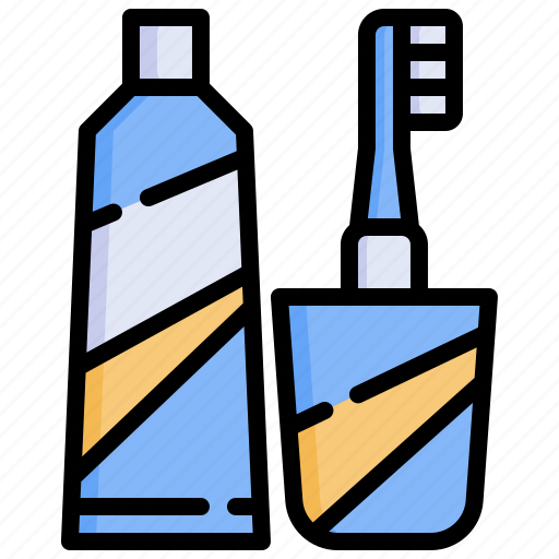 Toothbrush, dental, care, toothpaste, healthcare, medical icon - Download on Iconfinder