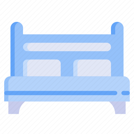 Bed, room, bedroom, furniture, rest icon - Download on Iconfinder