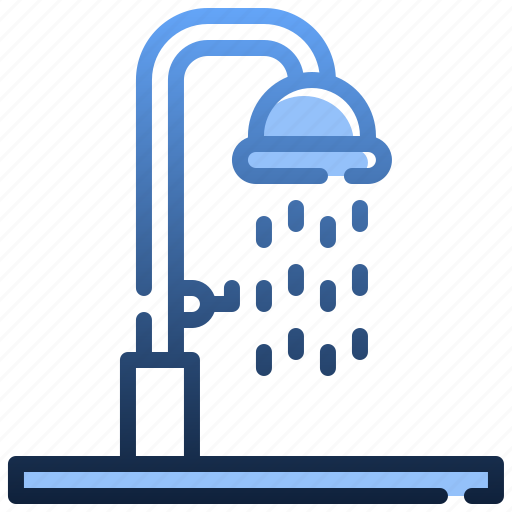 Shower, hygiene, cleaning, water, bath icon - Download on Iconfinder