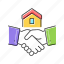 house, buying, handshake, real, estate, agreement 