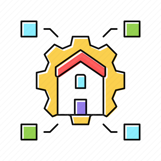 House, working, mortgage, real, estate, contract icon - Download on Iconfinder