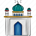 mosque, islam, arabic, eid mubarak