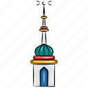 mosque, islam, arabic, minaret