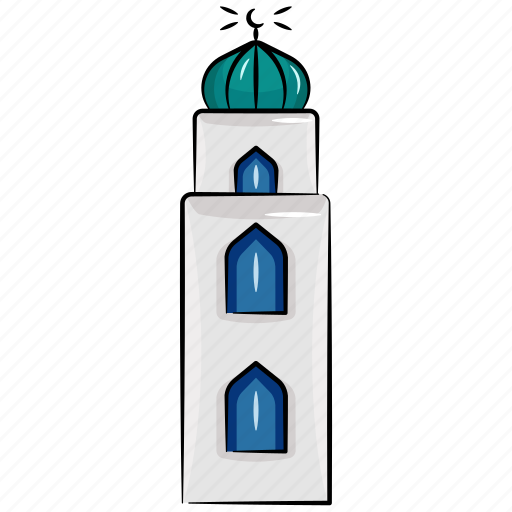 Mosque, islam, arabic, minaret icon - Download on Iconfinder