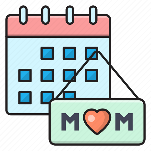 Calendar, date, event, mom, motherday icon - Download on Iconfinder