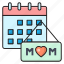 calendar, date, event, mom, motherday 
