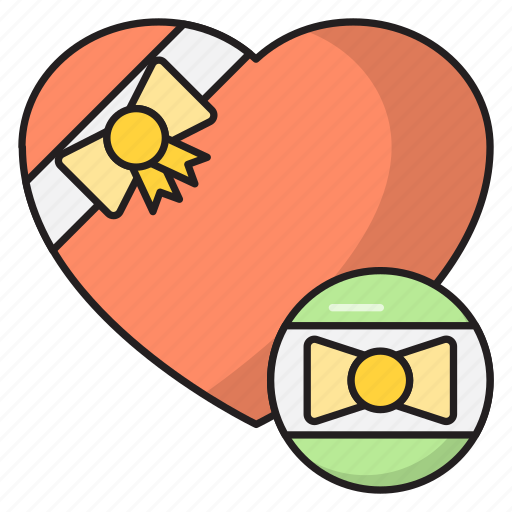 Gift, heart, motherday, present, surprise icon - Download on Iconfinder