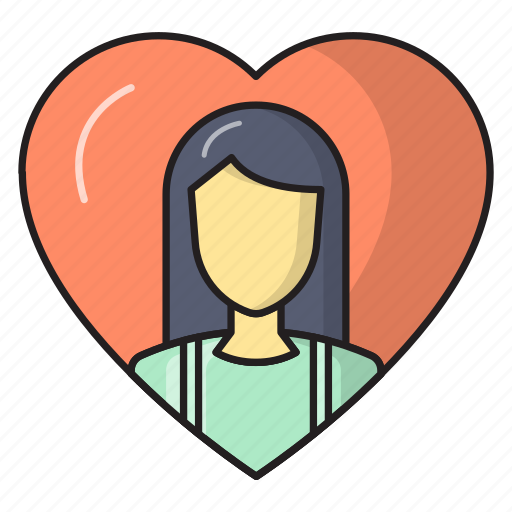 Avatar, care, heart, love, motherday icon - Download on Iconfinder