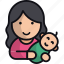 mother, baby, mom, family, kid, child 