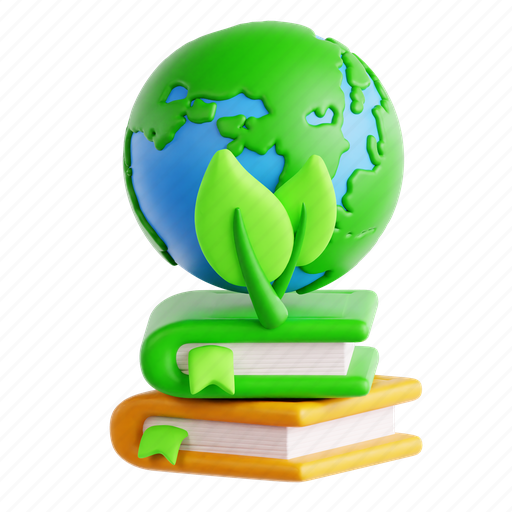 Environmental, education, earth day, earth, nature, ecology, mother earth 3D illustration - Download on Iconfinder