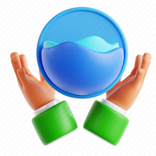 Ocean, conservation, earth day, earth, nature, ecology, mother earth 3D illustration - Download on Iconfinder