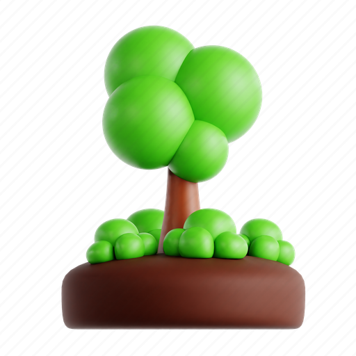 Tree, planting, earth day, earth, nature, ecology, mother earth 3D illustration - Download on Iconfinder