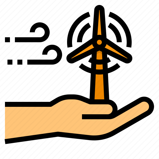 Wind, turbine, green, energy, ecology, environment icon - Download on Iconfinder