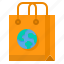recycle, bag, save, world, ecology, earth, day 