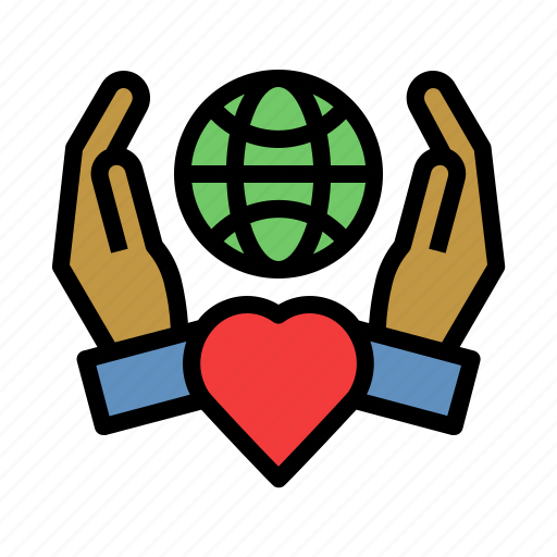 Love, world, save, the, earth, day, eco icon - Download on Iconfinder