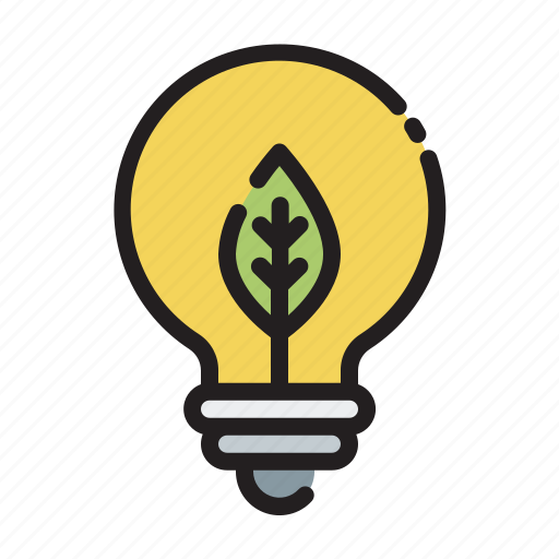 Green, energy, eco, renewable, sustainable, ecological, lamp icon - Download on Iconfinder
