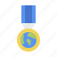 medal, competition, award, earth, achievement 