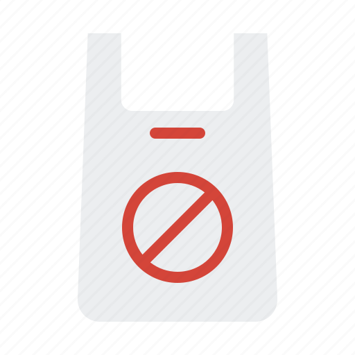 No, plastic, bag, waste, environment, rubbish, package icon - Download on Iconfinder