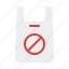 no, plastic, bag, waste, environment, rubbish, package, forbidden0a 