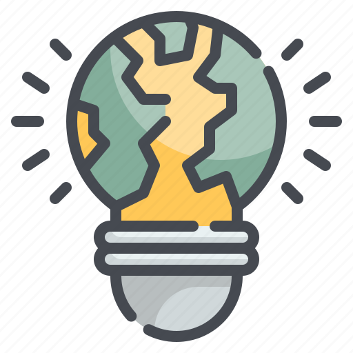 Lightbulb, energy, electrical, idea, globe icon - Download on Iconfinder