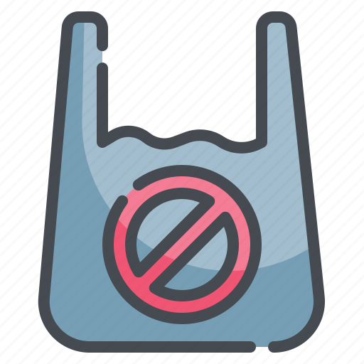 No, plastic, bags, forbidden, prohibited icon - Download on Iconfinder