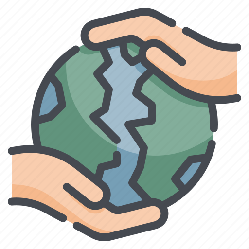 Save, planet, environment, ecological, hands icon - Download on Iconfinder