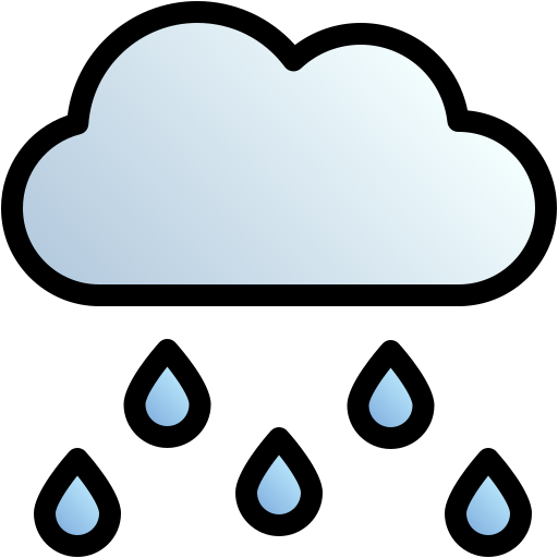 Rain, cloud, server, weather, data icon - Free download
