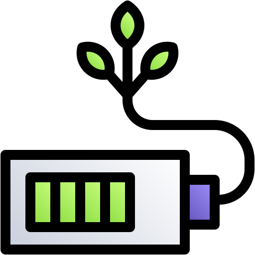 Battery, eco, power, full, charge icon - Free download