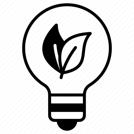 Eco, idea, innovation, power, ecology, bright, lightbulb icon - Download on Iconfinder